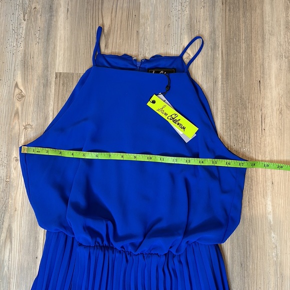 🆕NWT Sam Edelman Royal Blue, Pleated Maxi Skirt, S - Picture 8 of 13